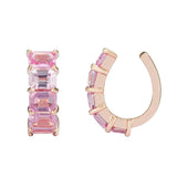Jumbo Gemstone Rainbow Earcuff