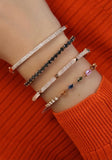 Triple Row Diamond Bangle