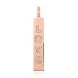 Diamond Love Pendant Charm